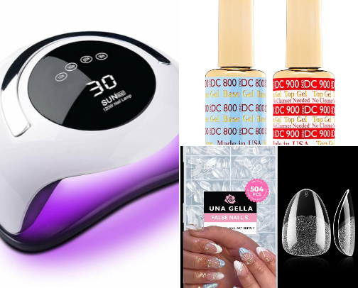 Beginner-Friendly Gel Nail Musts cover photo collage