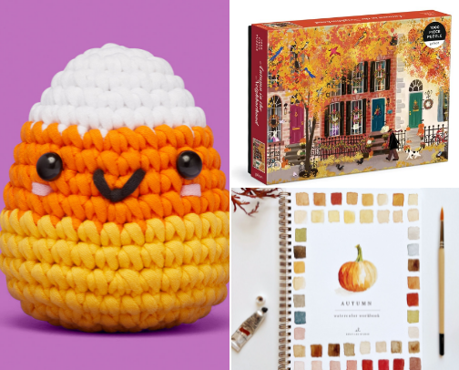 Cozy Fall Hobbies cover photo collage