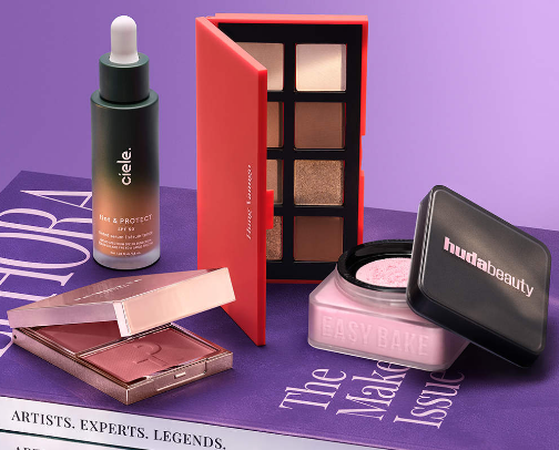 Sephora cover photo collage
