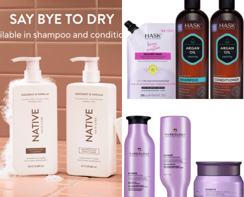 Vegan Hair Care for Straight Hair!! cover photo collage