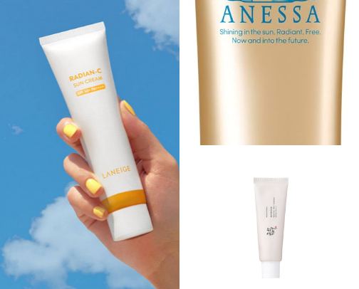 Sunscreen Recommendations 🫶🏻 cover photo collage