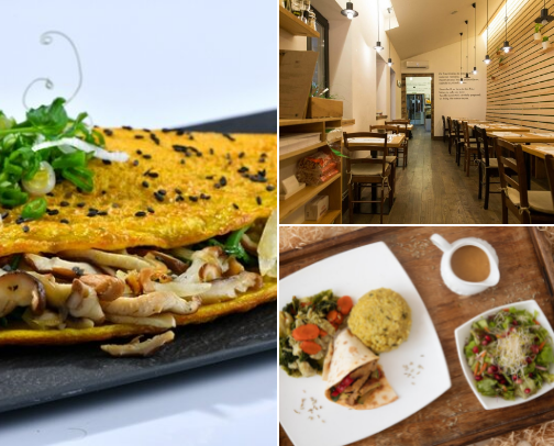 Best Vege Restaurants When In Zagreb cover photo collage
