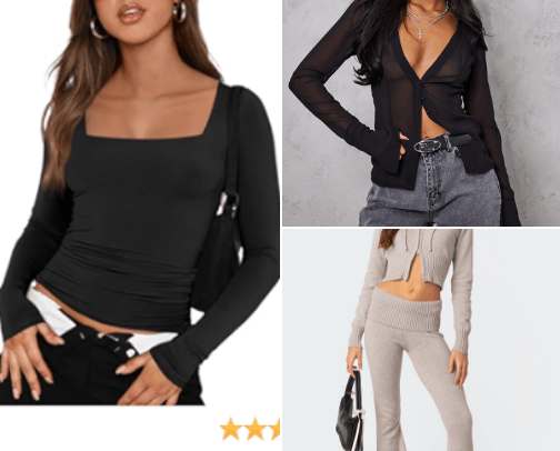OUTFIT FINDS💌 cover photo collage