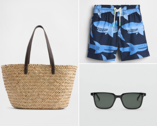 Beach Vacation Looks for You, Your Man & Your Little One 🏖️ cover photo collage