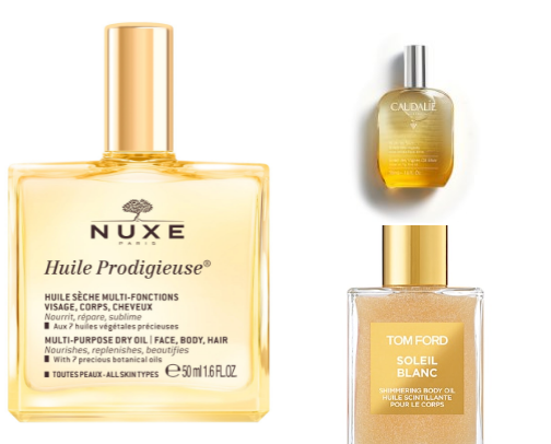 25 Best Dry Oils for Skin & Hair cover photo collage