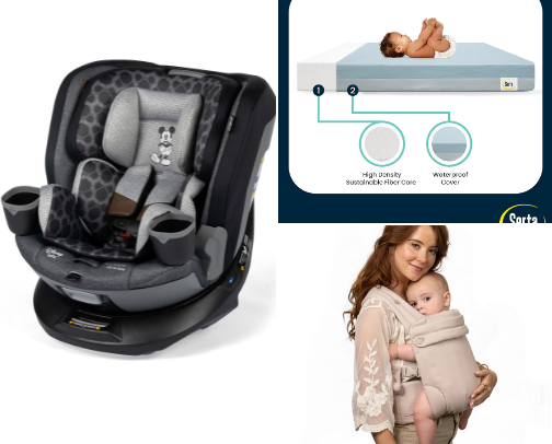 The $1000 Budget Baby cover photo collage