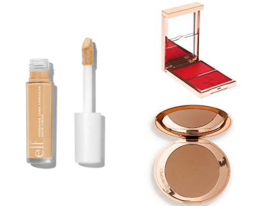 Full Face Makeup Products cover photo collage