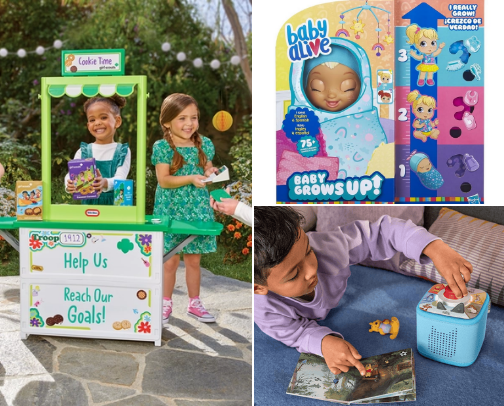 Christmas Gifts Your Toddler ✨Actually✨ Wants cover photo collage