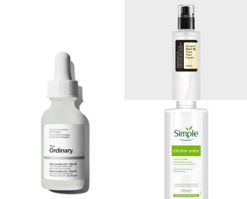Skincare product |use to revive damaged skin cover photo collage