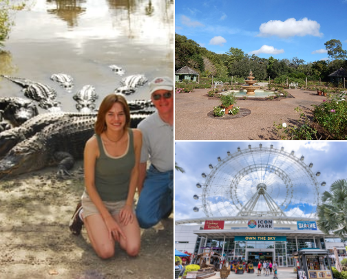 Escaping the Mouse Trap: Orlando Adventures Beyond Disney cover photo collage