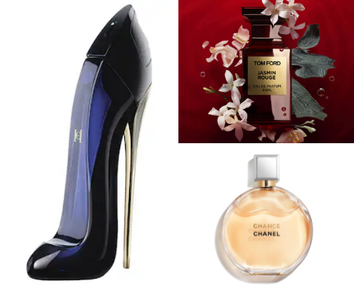 Perfumes with memorable sent 🎀 cover photo collage