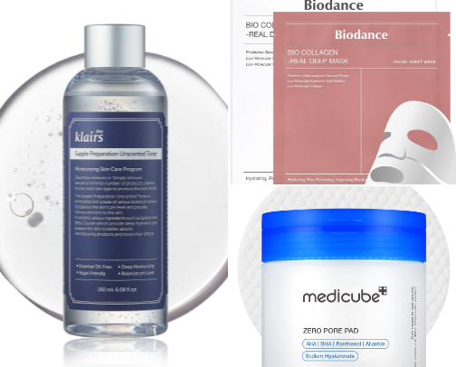My Fav Skincare Products🌟 cover photo collage