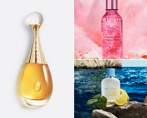 Perfumes must have cover photo collage