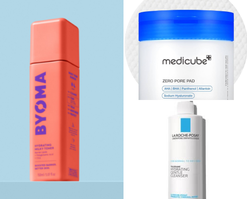Glowing Skincare for Dry/Combination Skin cover photo collage