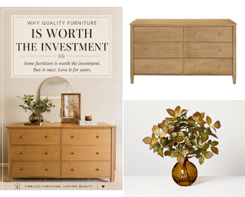 Furniture Pieces Worth Investing In cover photo collage