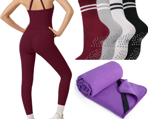 Pilates essentials cover photo collage