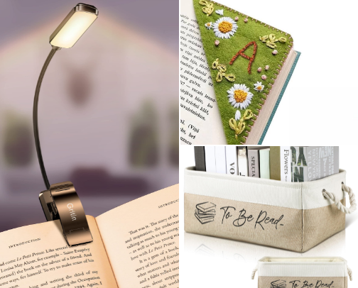 Amazon Must Haves For Book Lovers cover photo collage