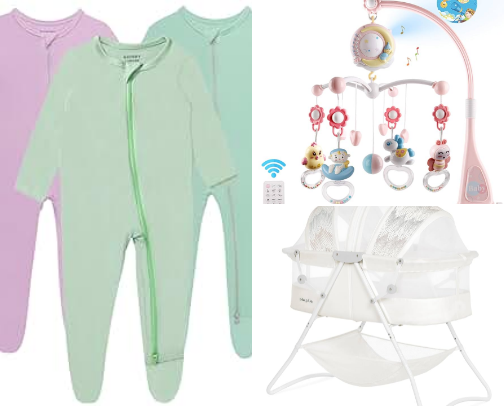 Must haves for bringing home a newborn cover photo collage