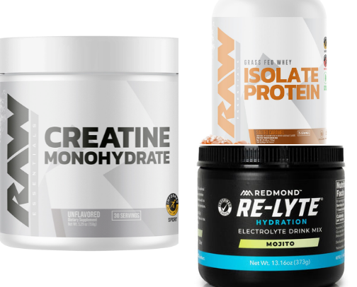My Workout essentials 🏋️ cover photo collage