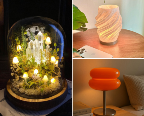 Unique Lamps cover photo collage