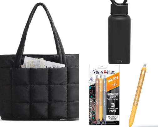 School essentials cover photo collage