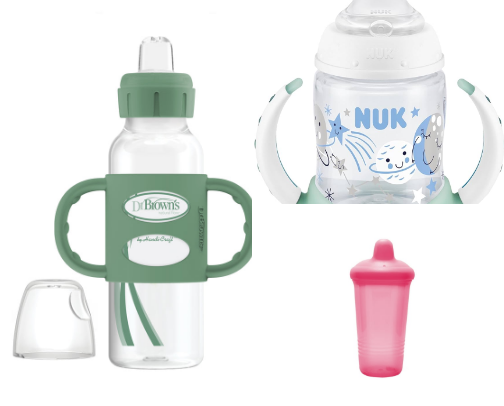 Favorite sippy cups cover photo collage