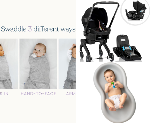 My top baby products cover photo collage