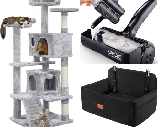 My Essential Cat Products From Amazon cover photo collage