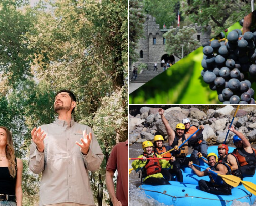 Sensory Restoration: Grounding Your Rhythms in the Maipo Valley cover photo collage