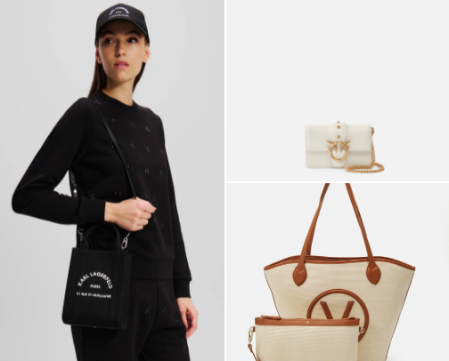 Spring bags cover photo collage