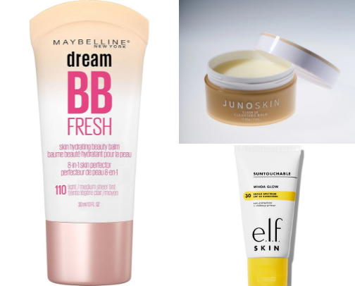 My favorite (DRUGSTORE) beauty recs cover photo collage