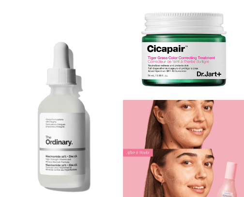 skincare 🧴 cover photo collage