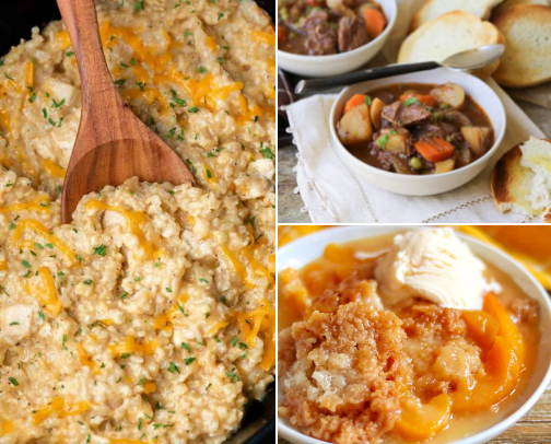 Set It, Forget It, Eat All Week: Budget Crockpot Meals That Actually Work cover photo collage