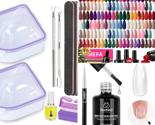 Best At Home Amazon Nail products! cover photo collage