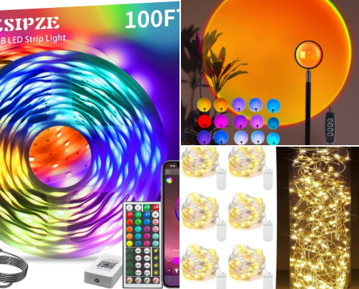 Aesthetic room decor ideas (cheap & cozy teen bedroom) cover photo collage