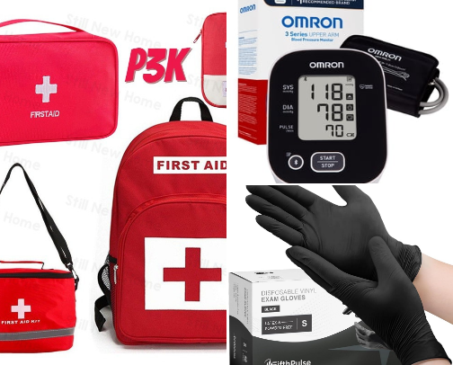 Home Health & Emergency Kit Essentials cover photo collage