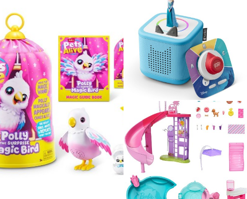 Little Girls' Gift Guide cover photo collage