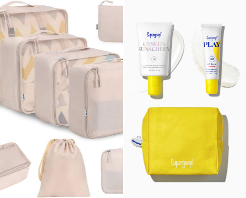 Basic equipment for your trip cover photo collage