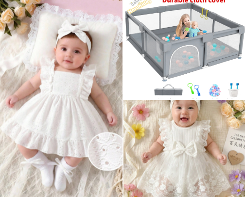 Affordable Baby Essentials & Clothing (High Quality!) cover photo collage