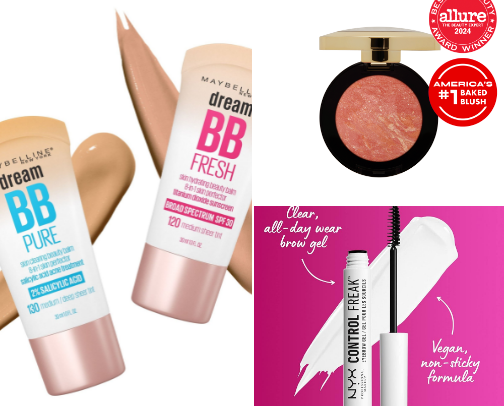 Everyday Drugstore Makeup Routine cover photo collage