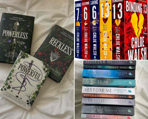 Books cover photo collage