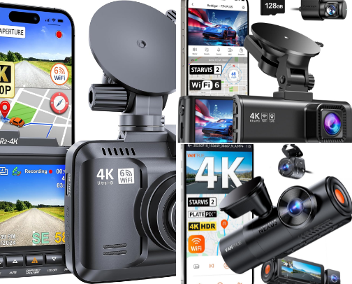 TOP 18 Best Seller Dashcam on Amazon cover photo collage