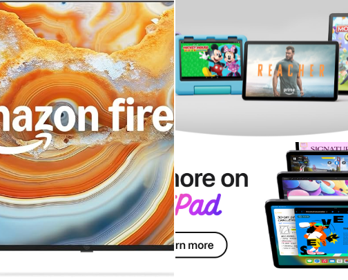 Electronics cover photo collage