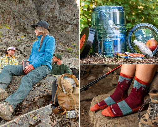 Granola Girl Essentials: Hike, Camp, Thrive cover photo collage