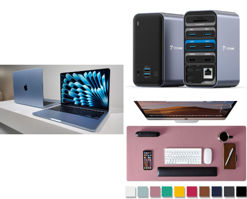 💻 Mac Setup Aesthetic: Minimalist & Productive Desk Essentials (2026 Edition) cover photo collage
