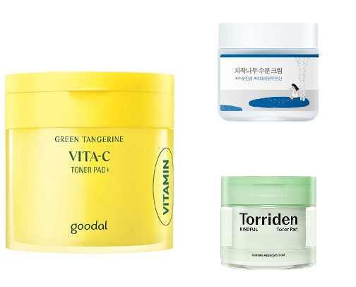 my favorite toner pads cover photo collage