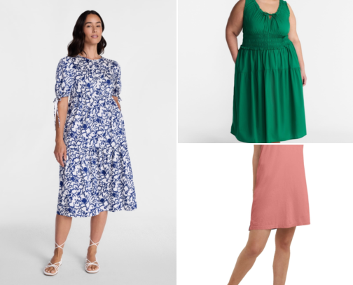 Casual Dresses I Actually Reach For On Hot Weekend Mornings cover photo collage