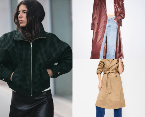 WOMEN FALL JACKETS cover photo collage