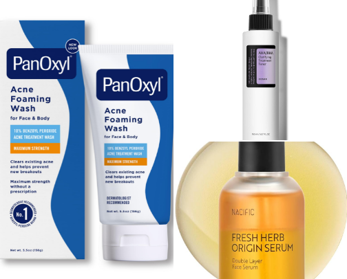 everyday skincare + makeup routine cover photo collage