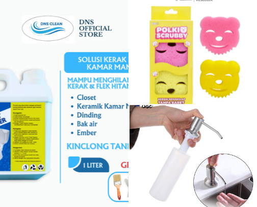 Daily Use Cleaning Products I Love cover photo collage